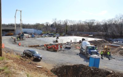 270 Yards of concrete over 20 consecutive hours