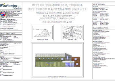 Winchester City Maintenance Facility Additions