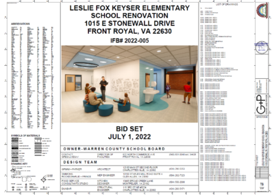 Leslie Fox Keyser Elementary School Renovations